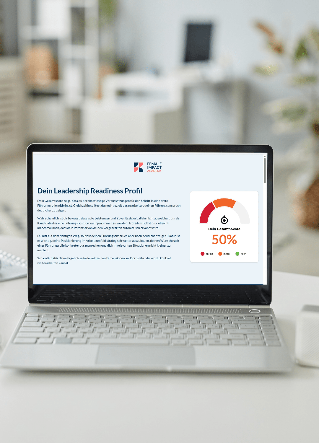 Mach den Leadership Readiness Check von Female Impact Academy | Franziska Kundorf